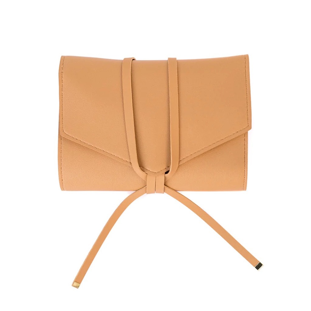 Katherine Tech Organizer Roll - Honey (NWT)